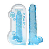 Realrock Realistic Dildo With Balls 9 Inch Default Title DONGS