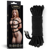 Rebellion Reign Silky Bondage Rope - Black 10 Metres Length Default Title Rope