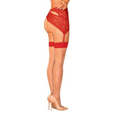Red Stockings for Elegant and Irresistible Charm Red Small Medium Hosiery