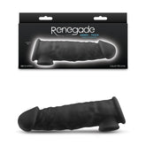 Renegade Annex - Thick - 18.6 cm Penis Extender Sleeve Black SLEEVES