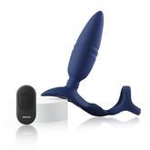 Ring and Rear Dual Thrusting Anal Probe with Cockring and Remote – Remote-Controlled Anal Probe and Cockring Set Default Title Prostate Tools