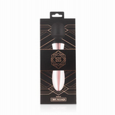 Rosy Gold Nouveau Curve Massager Wand Vibrator with 10 Settings and Flexible Head Electric Massager