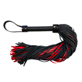 Rouge Garments Luxury Burgundy Croc Leather Flogger Whip > Bondage Gear > Whips