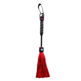 Rouge Mini Leather Flogger Red Whips & Paddles