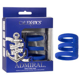 Admiral Triple Cock Cage Blue Cages