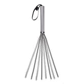 Edge Chain Flogger – Metal Weighted Impact Flogger Whip Silver > Bondage Gear > Whips & Floggers