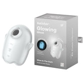 Satisfyer Glowing Ghost – Glow in Dark Stimulator White AIR PULSATION