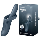 Satisfyer Heat Flex 4 Grey Heating Vibrator Vibrators - G Spot