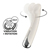 Satisfyer Spinning G-Spot 1 Beige Default Title STIMULATORS