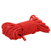 Scandal Red BDSM Rope 32.75ft Shibari Bondage Rope Toy Rope