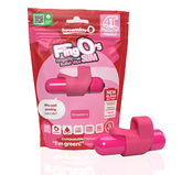 Screaming O 4T FingO Slim Finger Vibe in Strawberry Pink BULLETS