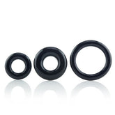RingO X3 Cock Rings Mixed Pack - Black > Cock Ring > Sets