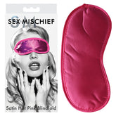 Sex and Mischief Satin Blindfold for Sensory Deprivation and Intimate Play Blindfold