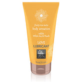 Shiatsu Love Lubricant White Tea and Peach Flavored 75 ml Flavoured Lube