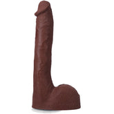 Signature Pressure 10 Inch Chocolate Cock With Removable Suction Cup Dongs Realistic