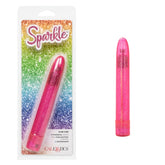 Sparkle Slim Vibe Pink Slim Waterproof Massager with 3 Speeds and Glitter Finish Finger Stimulator