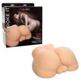 Stroke It Bottom Banger Ivory Realistic Pleasure Chamber 7.5 Pounds Pure Skin Material Assturbators