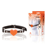 The 9s Orange Is The New Heart Gag Mouth Restraint Gags