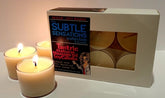 The Subtle Sensations Collection Tantric Natural Massage Oil Soy Candle in Warm Amber Size Massage Oil