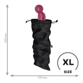 Treasure Bag Black Extra Large for Storing Pleasure Products Default Title Adult Toy Storage