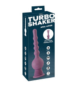 Turbo Shaker Anal Lover Vibrator in Blue, 8 Inches ANAL TOYS