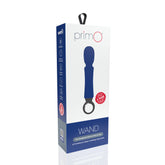 Screaming O PrimO Wand – Rechargeable Portable Wand Vibrator with 10 Vibration Functions Blue > Sex Toys > Massage Wands