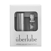 Uberlube Good To Go Silver Travel Lubricant 15ml Bottle LOTIONS & LUBES
