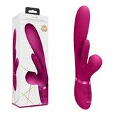 Vive Ena Rabbit Vibrator With Flapping Tongue Pink Pink VIBRATORS-RABBIT