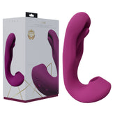 Vive Yuna Flapping Tongue and Suction Vibrator Deep Pink Pink Suction Stimulator