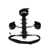 Whip Smart Diamond Body Restraint Three Piece Set Black Default Title > Bondage Gear > Restraints