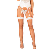White Stockings for Elegant Outfits Small Medium Hosiery