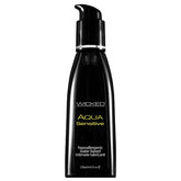 Wicked Aqua Sensitive Water Based Lubricant 120 ml 4 Ounce Water Based Lube