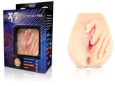 X5 Men Spread Me Beige Realistic Pleasure Experience Beige Strokers - Manual