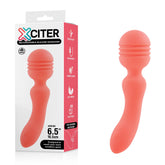 Xciter Orange 16.5 cm Massage Wand Orange Electric Massager