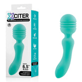 Xciter Teal 16.5 cm Massage Wand Teal Electric Massager