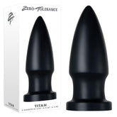 Zero Tolerance The Titan – Giant Suction Cup Butt Plug Black Dongs Big