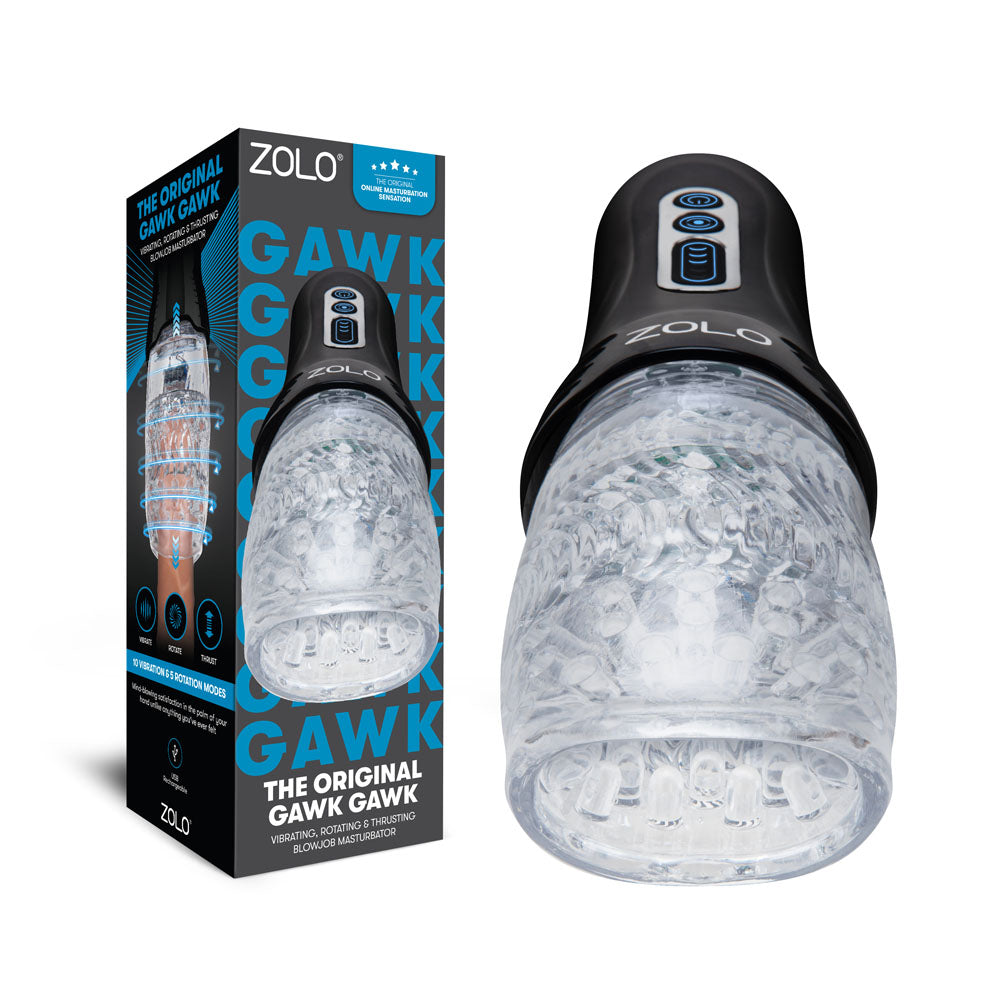 Zolo Original Gawk Gawk USB Rechargeable Masturbator Adult Stuff Warehouse Zolo Original Gawk Gawk USB Rechargeable Masturbator Adult Stuff Warehouse