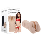 Zero Tolerance Sasha Grey Vagina and Anal Stroker with Free Movie Download Flesh Strokers - Celebrity