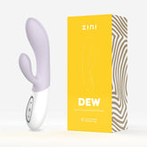 Zini Dew Dual Pleasure Rabbit Vibrator Purple VIBRATORS-RABBIT