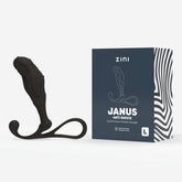 Zini Janus Anti Shock Large Prostate Massager for Ultimate Pleasure Black Prostate Tools