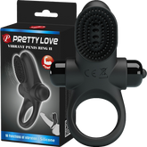 Vibrant Penis Ring II – Silicone Vibrating Penis Ring Black > Sex Toys > Couples Toys