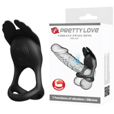 Vibrant Silas – Vibrating Silicone Cock Ring with 7 Vibration Modes Black > Sex Toys > Couples Toys