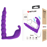 Blackney Rechargeable Vibrating Cock Ring – 7 Function Cock Ring Purple > Sex Toys > Couples Toys