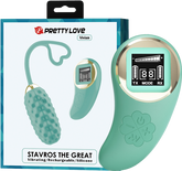 Pretty Love Vivan – Remote-Controlled Egg Vibrator with 10 Vibration Patterns Turquoise > Sex Toys For Ladies > Vibrating Eggs