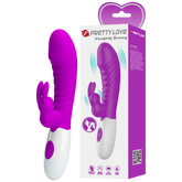 Naughty Bunny – Dual Stimulator Vibrator With G-Spot And Clitoral Vibration Pink > Vibrators > Ladies > Rabbit