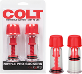 Colt Nipple Pro-Suckers – Adjustable Suction Nipple Stimulators Red > Sex Toys > Nipple Suckers