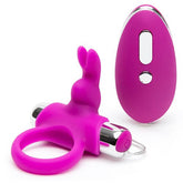 Happy Rabbit Remote Control Silicone Cock Ring with Vibration Default Title Cock Rings Vibrating