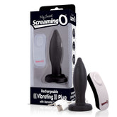 Screaming O My Secret Charged Plug – Remote-Controlled Rechargeable Vibrating Butt Plug > Anal Range > Vibrating Butt Plugs