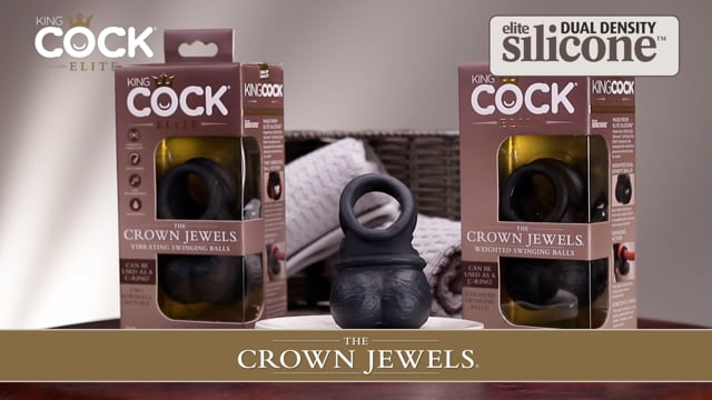 The Crown Jewels® by King Cock Elite®  Dual Density Balls 5.5 Inch
