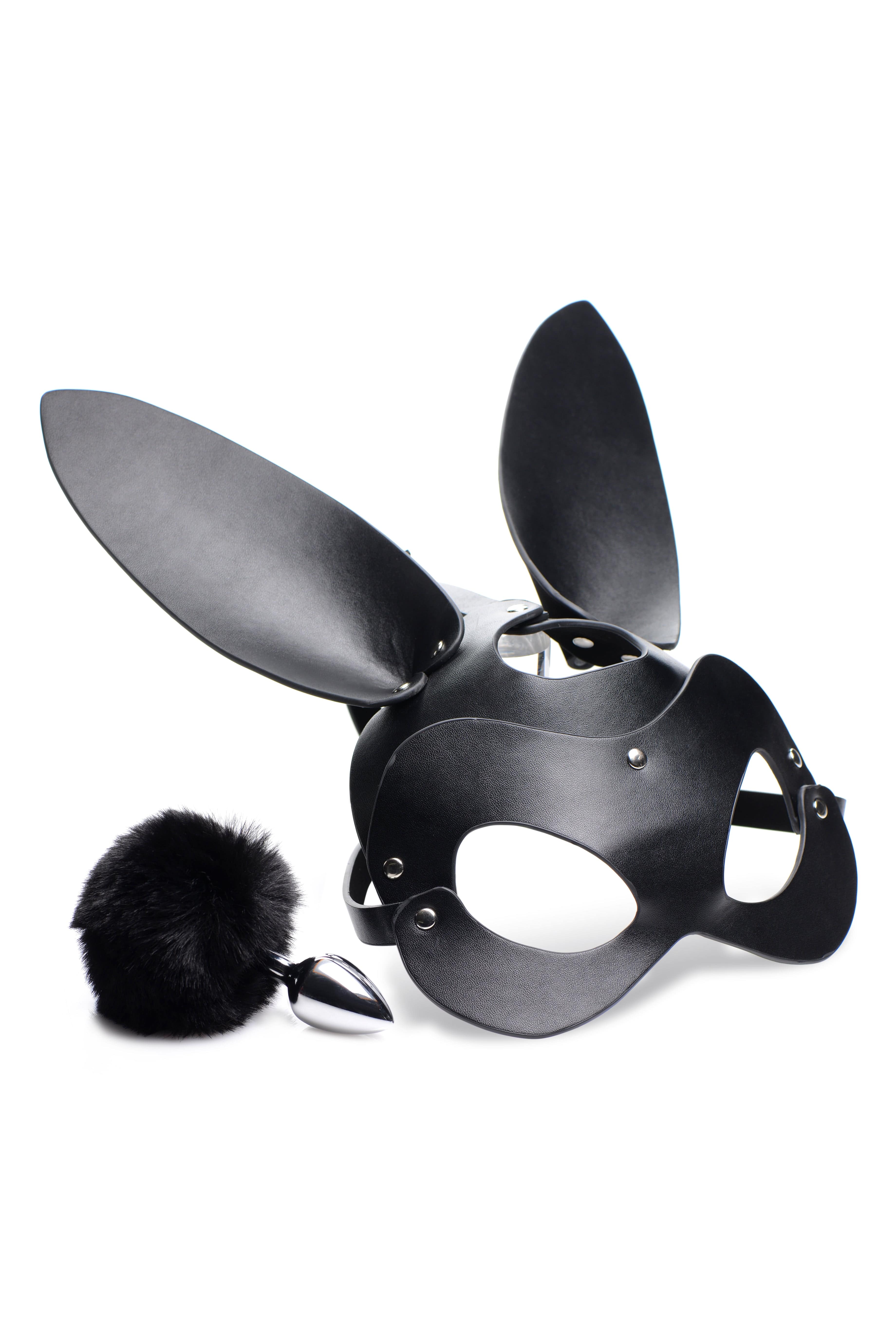 Bunny Tail Anal Plug and Mask Set for Playful Seduction Adult Stuff Warehouse Bunny Tail Anal Plug and Mask Set for Playful Seduction Adult Stuff Warehouse